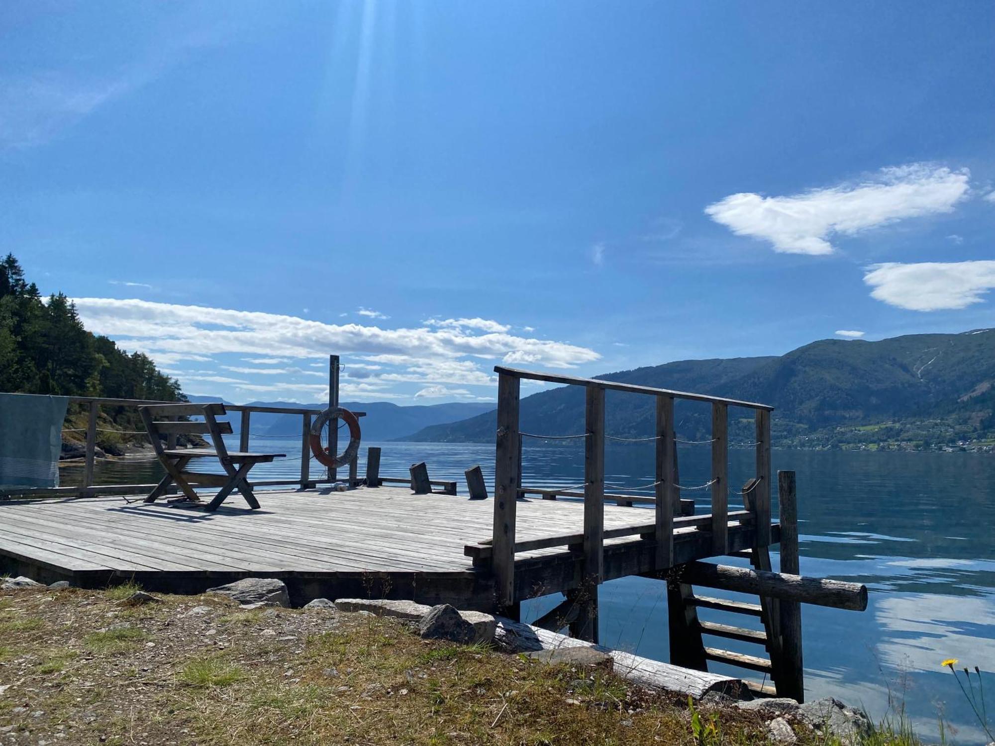 Veganeset Camping Balestrand Bagian luar foto